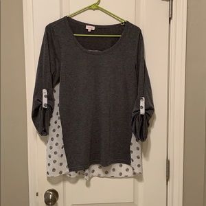 Stitch Fix Shirt - mixed print top